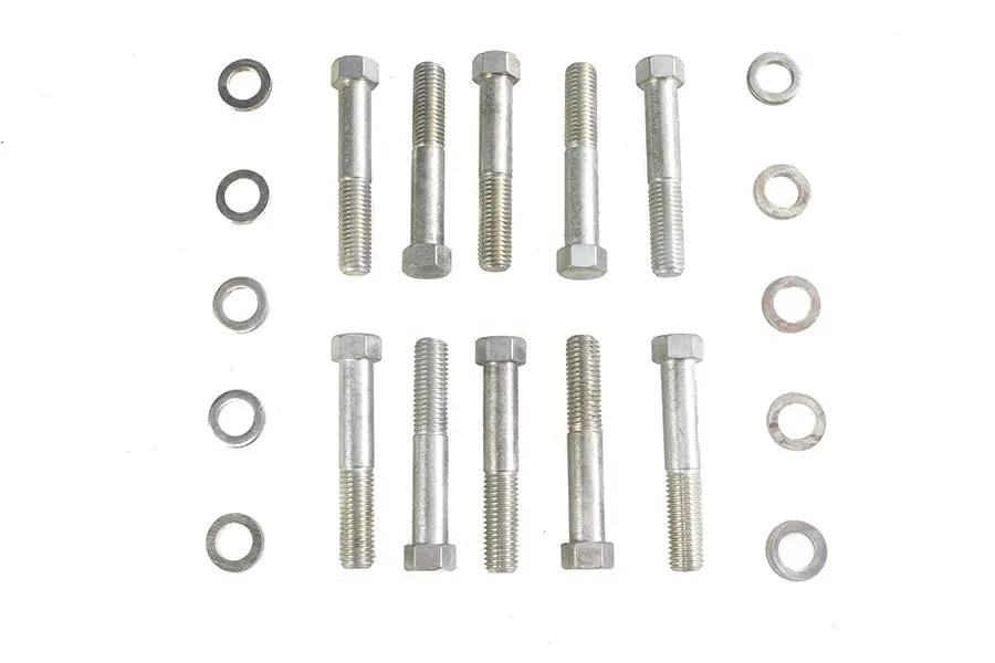 Colony Cadmium Stock Cylinder Head Bolt Kit for Harley Davidson FL Models by Colony