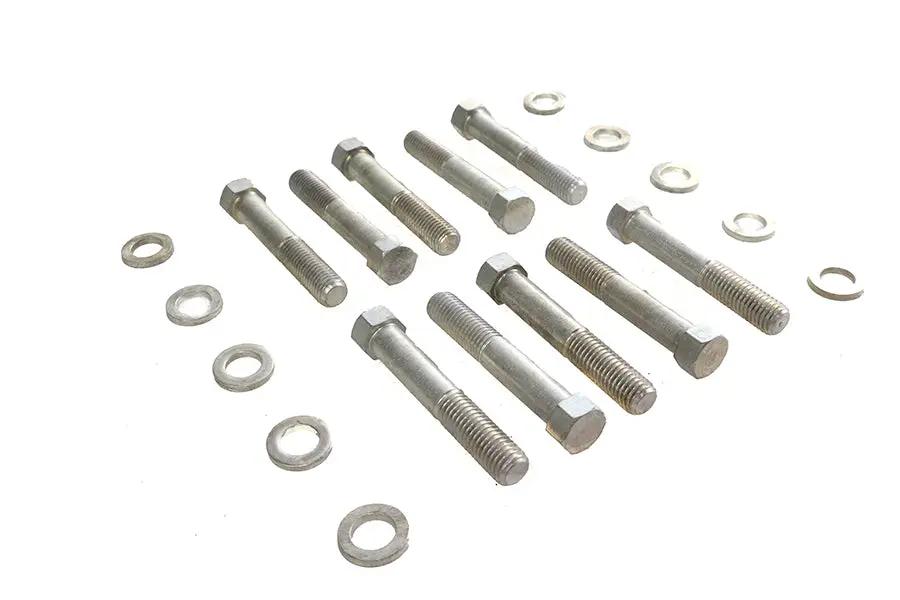 Colony Cadmium Stock Cylinder Head Bolt Kit for Harley Davidson FL Models by Colony