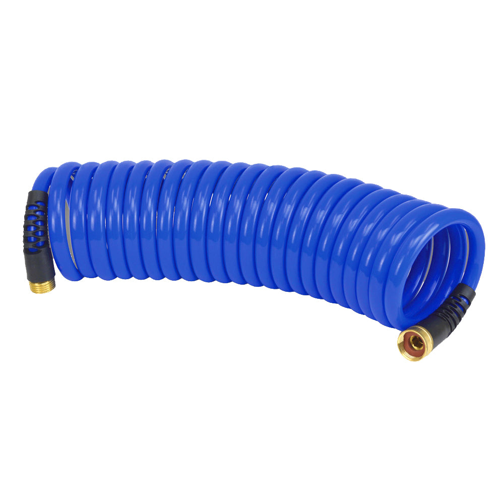 HoseCoil PRO 25 ft. Dual Flex Relief 1/2 inch ID High-Performance Garden Hose