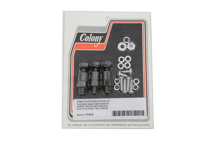 Colony Dash Plate Mounting Kit for Harley Davidson FL (1936-1945) by Colony