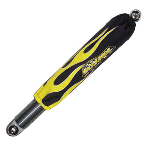 Shock Pros Yellow Flame Shock Covers - Part A104YLFL