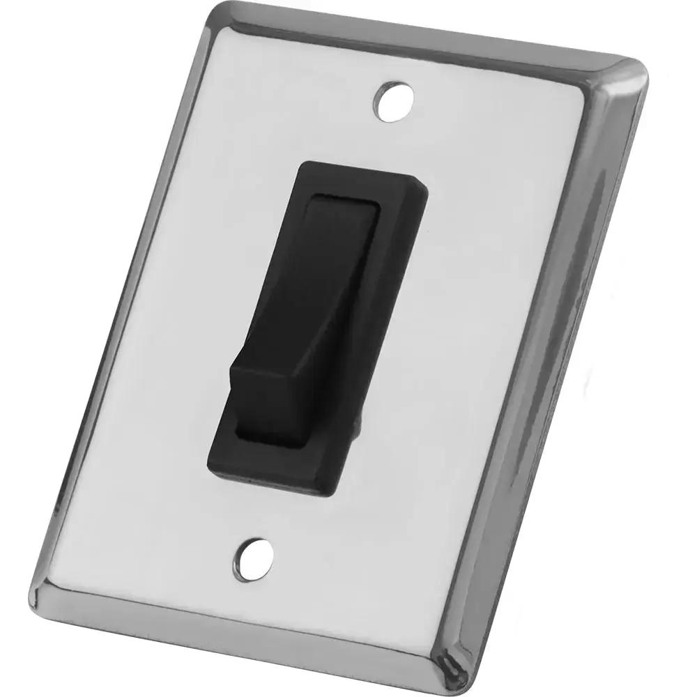 Sea-Dog Single Gang Wall Switch in Stainless Steel Part 403010-1 by Sea-Dog