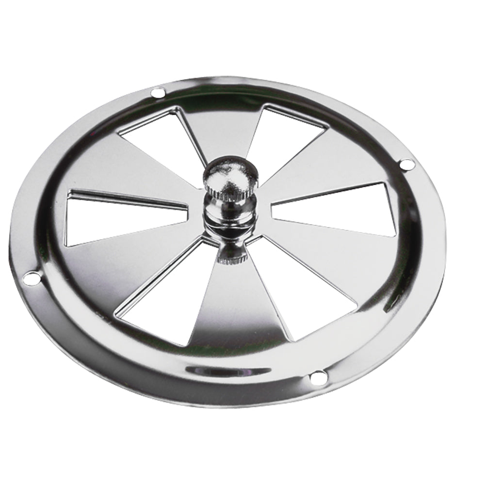 Sea-Dog 331450-1 Stainless Steel Butterfly Vent with Center Knob - 5 inch