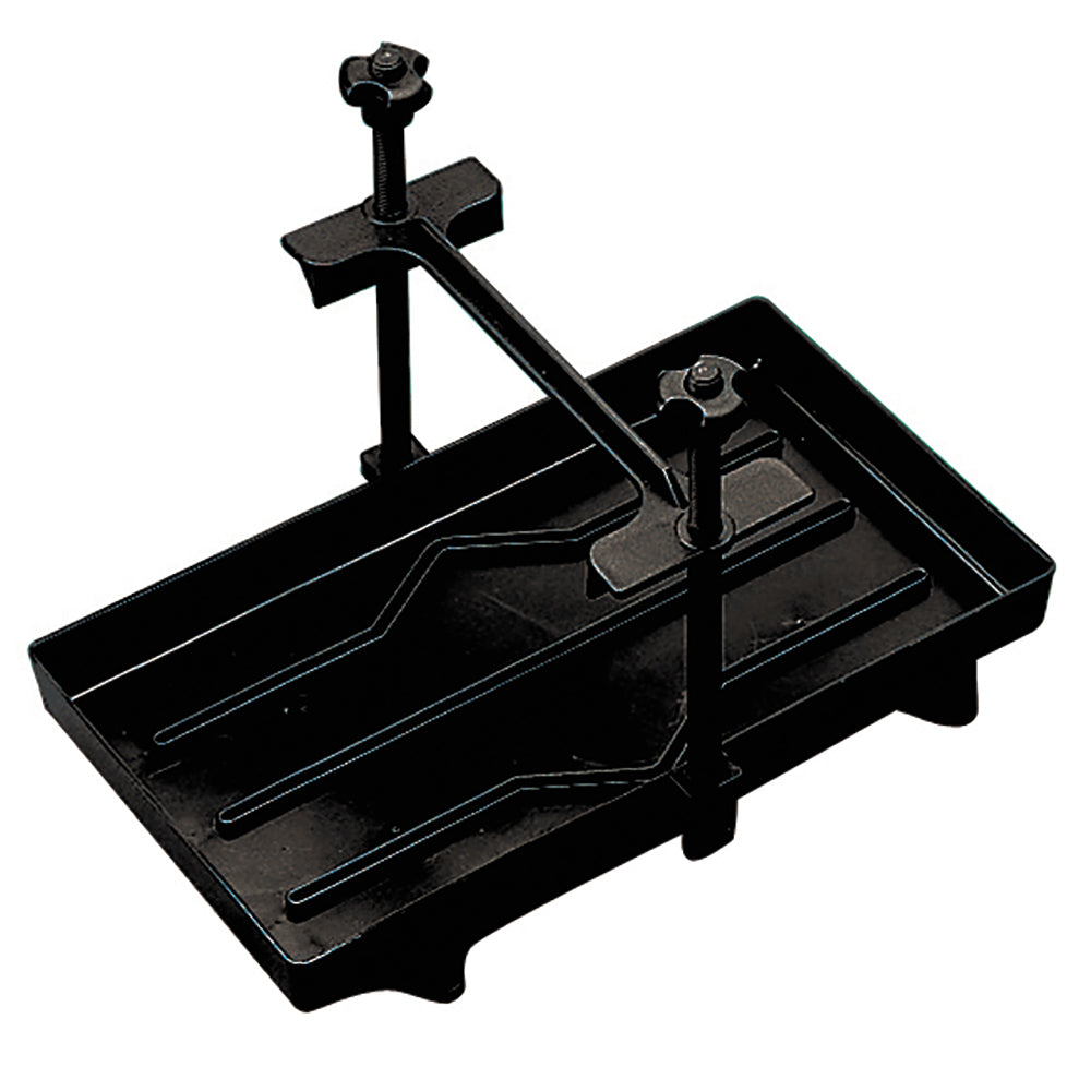 Sea-Dog 415057-1 Battery Tray with Clamp for 27 Series Batteries