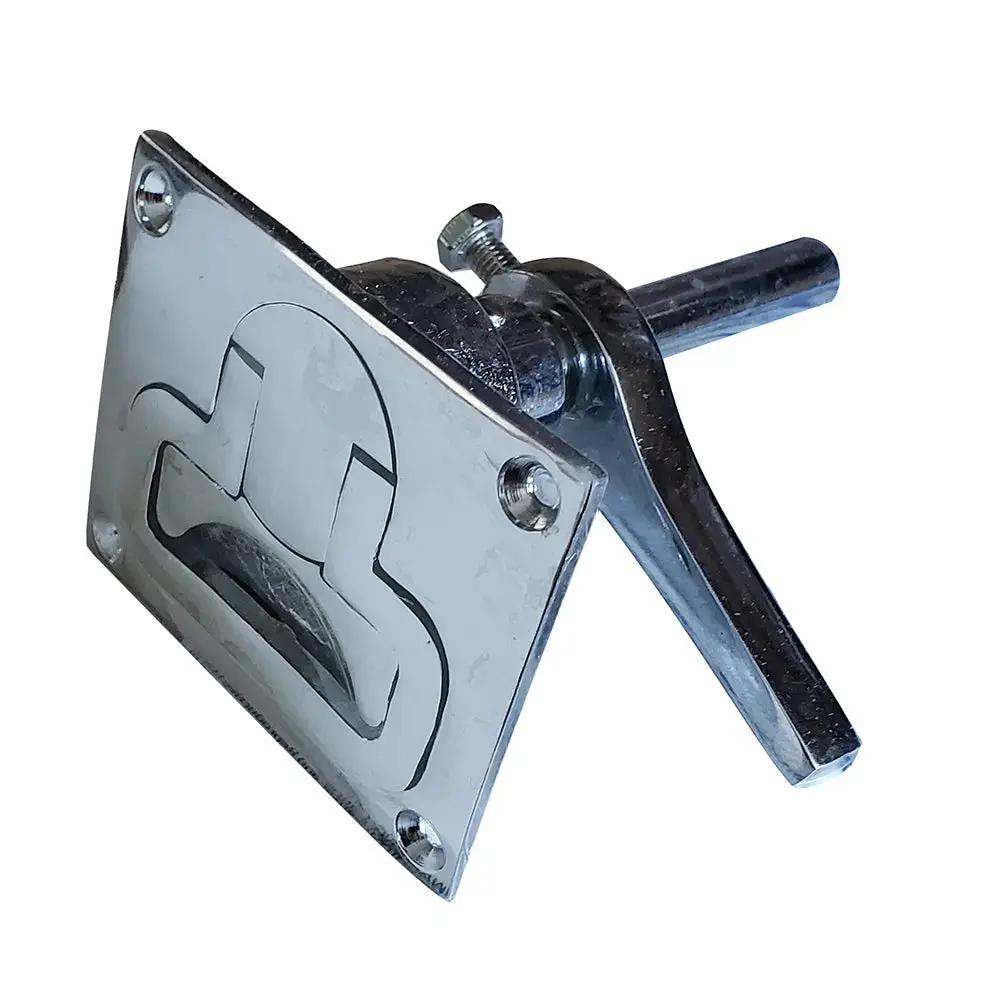 Sea-Dog Hatch Handle Latch 3-3/4" x 3" with Chrome Finish and Adjustable Locking Arm by Sea-Dog