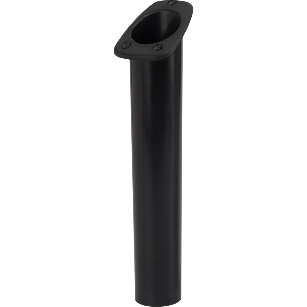 Sea-Dog Narrow Gunnel Flush Mount Rod Holder - Black (Part #325060-1)