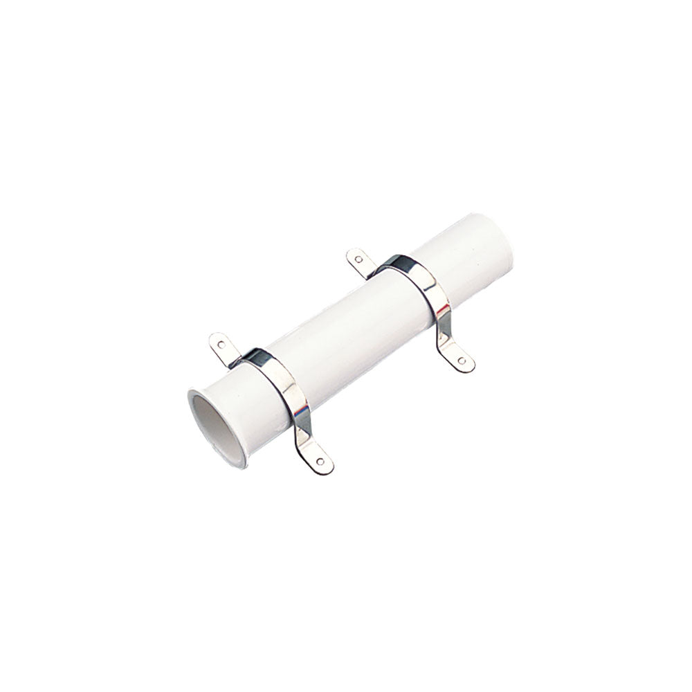 Sea-Dog 325141-1 Side Mount Rod Holder - 9 Inch White for Boats and Marine Applications