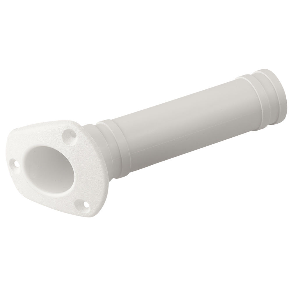 Sea-Dog Flush Mount Rod Holder - White, Part Number 325161-1