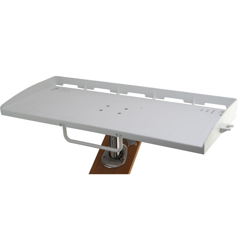 Sea-Dog 30-Inch Gimbal Mount Fillet Table with Rod Holder - Durable Polypropylene Construction