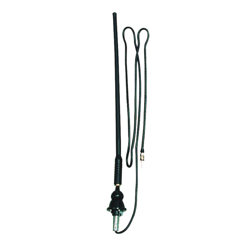 JENSEN AM/FM Flexible Antenna with 14-Inch Length and Adjustable Mount