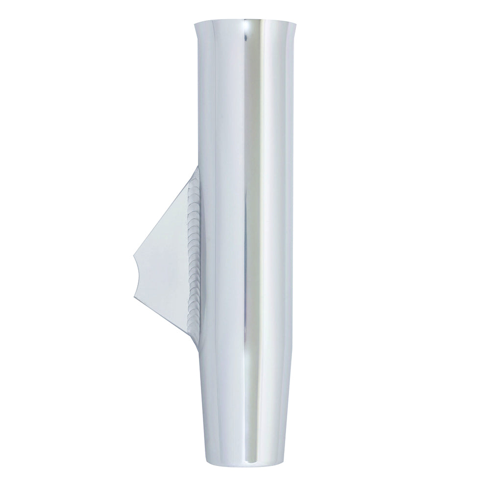 Tigress Weld On Aluminum Flared Rod Holder with Blade, 10 inches - Part Number 66242