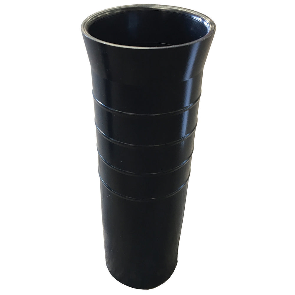 Tigress 8-1/2 Inch Flared Vinyl Replacement Insert Liner - Black for Aluminum Weld-On Rod Holders