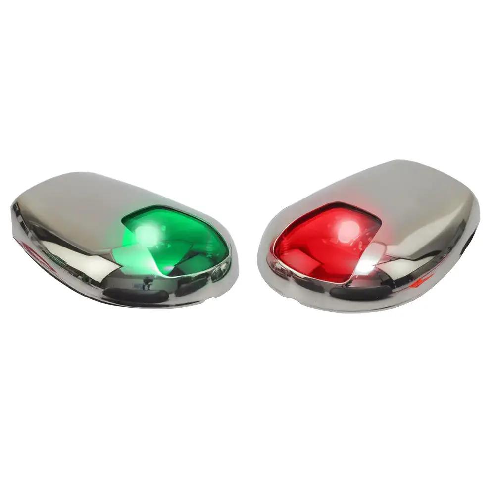 Sea-Dog Stainless Steel Side Mount LED Navigation Lights - 2 Nautical Miles - Port & Starboard by Sea-Dog