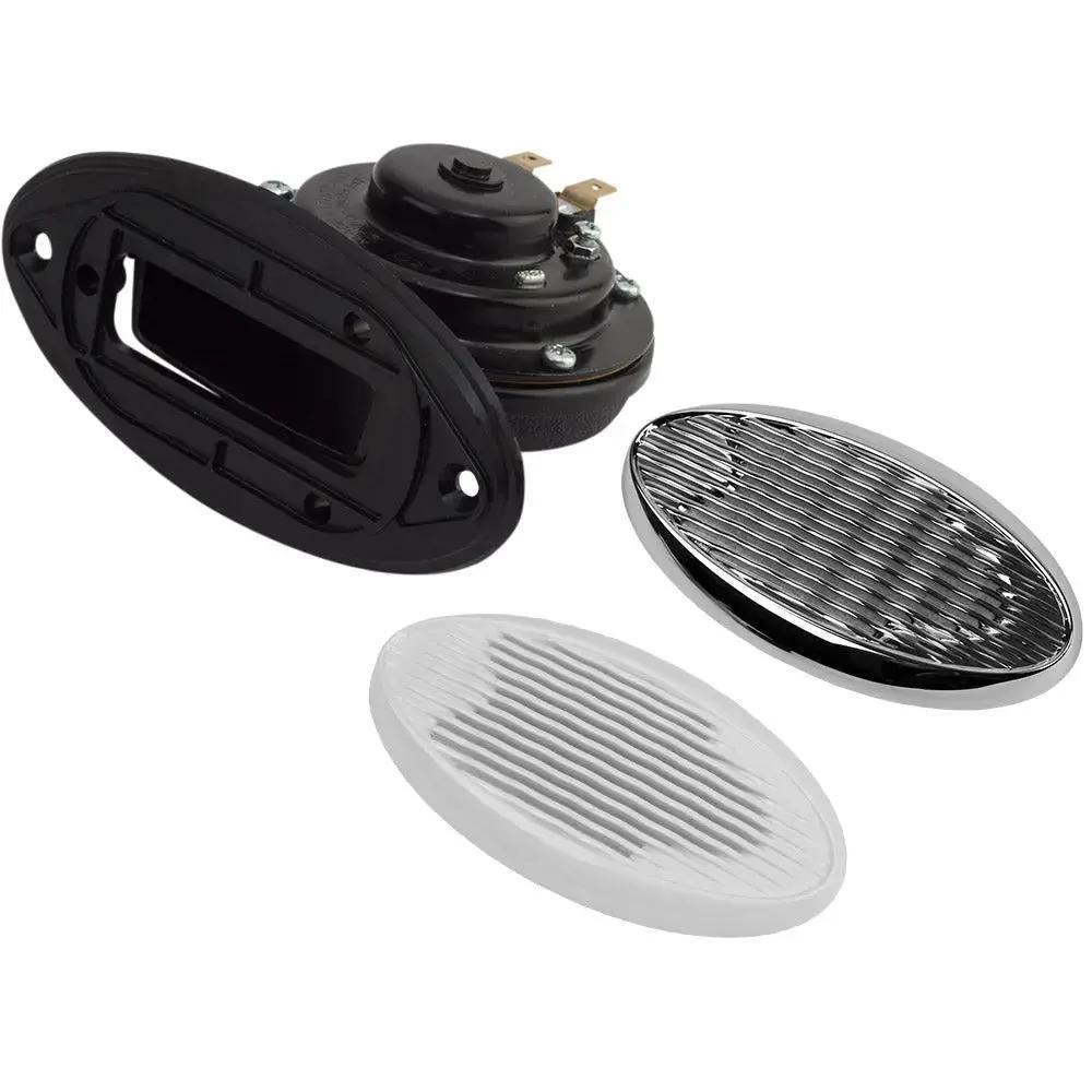 Sea-Dog Drop-In Hidden Horn V.1 with Grills – Marine Horn for Vessels Under 12 Feet by Sea-Dog
