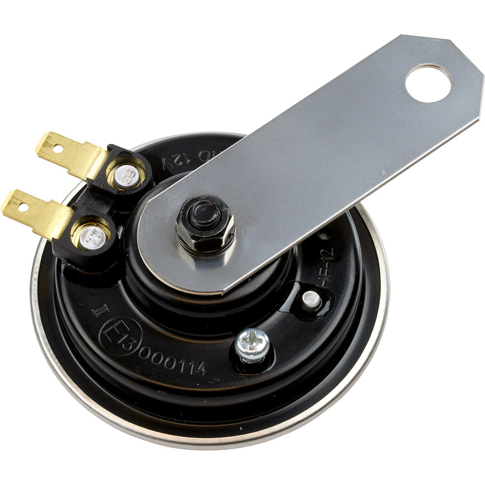 Sea-Dog Pontoon Boat Mini Compact Horn with Bracket - 111 dB Marine Horn for Fresh Water Vessels