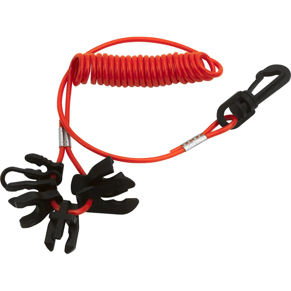 Sea-Dog 7 Key Universal Marine Kill Switch Lanyard for Outboard and Personal Watercraft by Sea-Dog