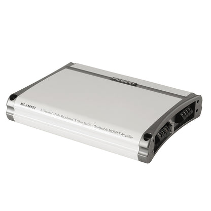 Fusion MS-AM402 2-Channel Marine Amplifier - 400W Power for Boats and Watercraft