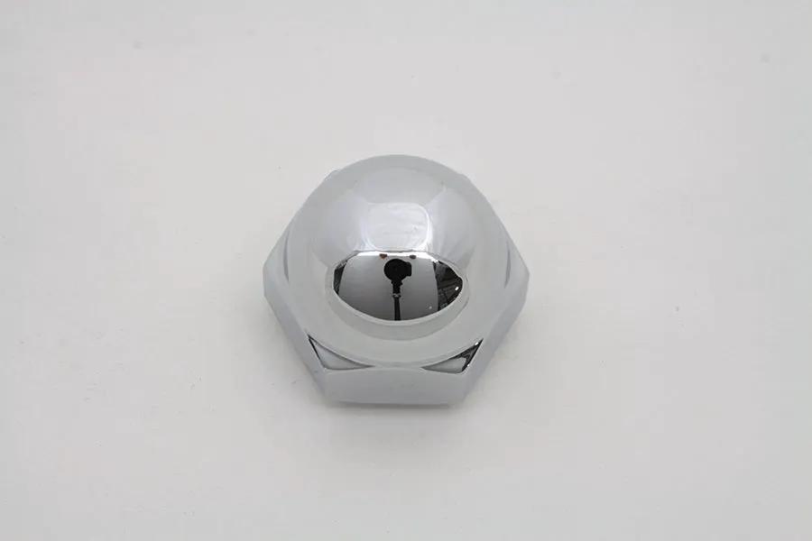 Colony Chrome Acorn Triple Tree Stem Nut with Shoulder for Harley Davidson FL Models by Colony