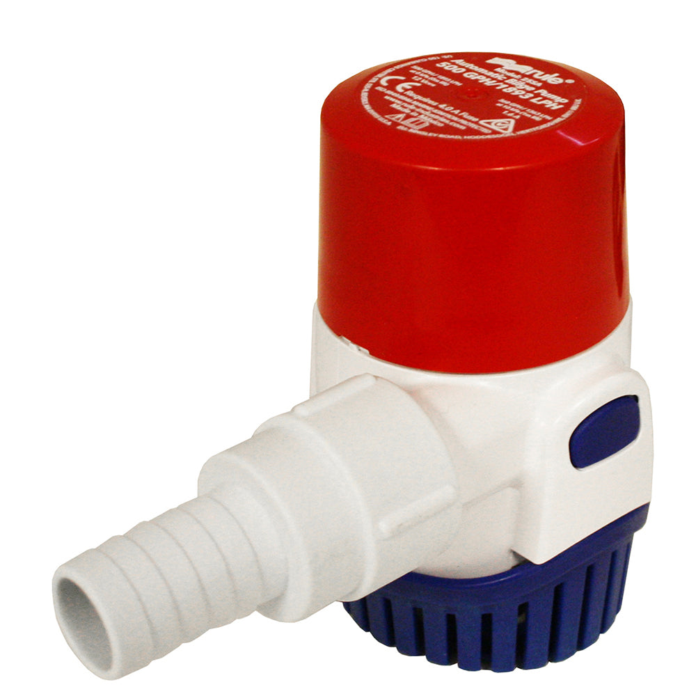 Rule PWC 500 GPH Automatic Bilge Pump - Compact and Efficient Water Removal