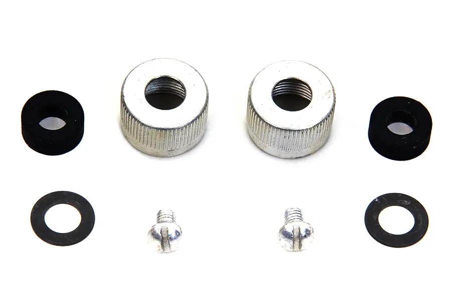 Colony Spark Plug Cable Nuts with Packing for Harley Davidson UL and VL Models by Colony