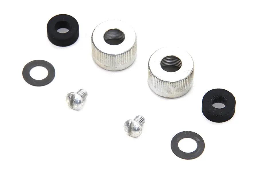 Colony Spark Plug Cable Nuts with Packing for Harley Davidson UL and VL Models by Colony