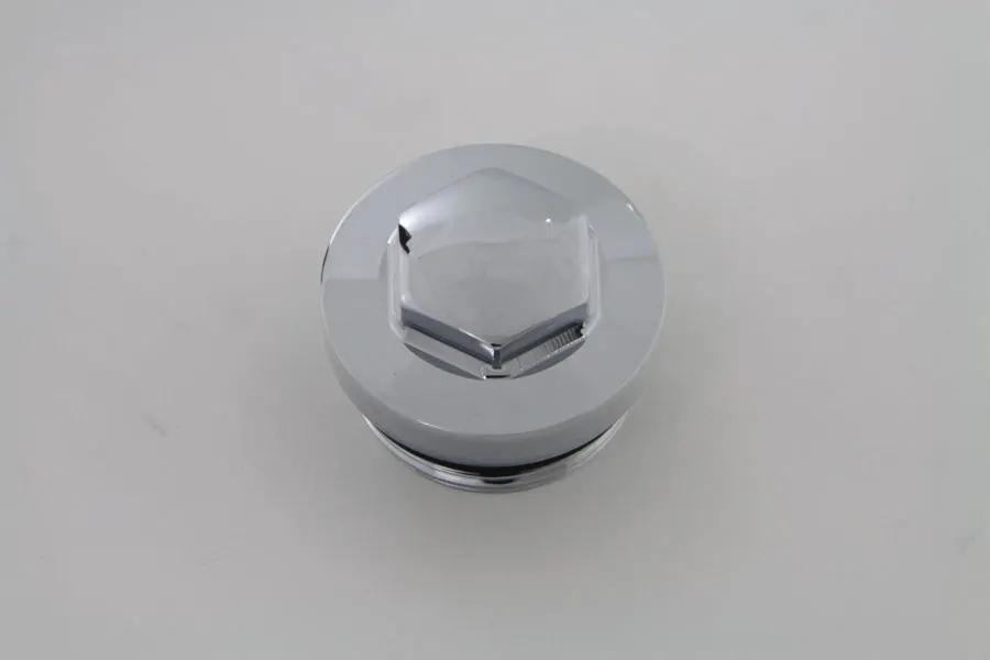 Colony Chrome Primary Cover Filler Cap for Harley Davidson XL Models by Colony