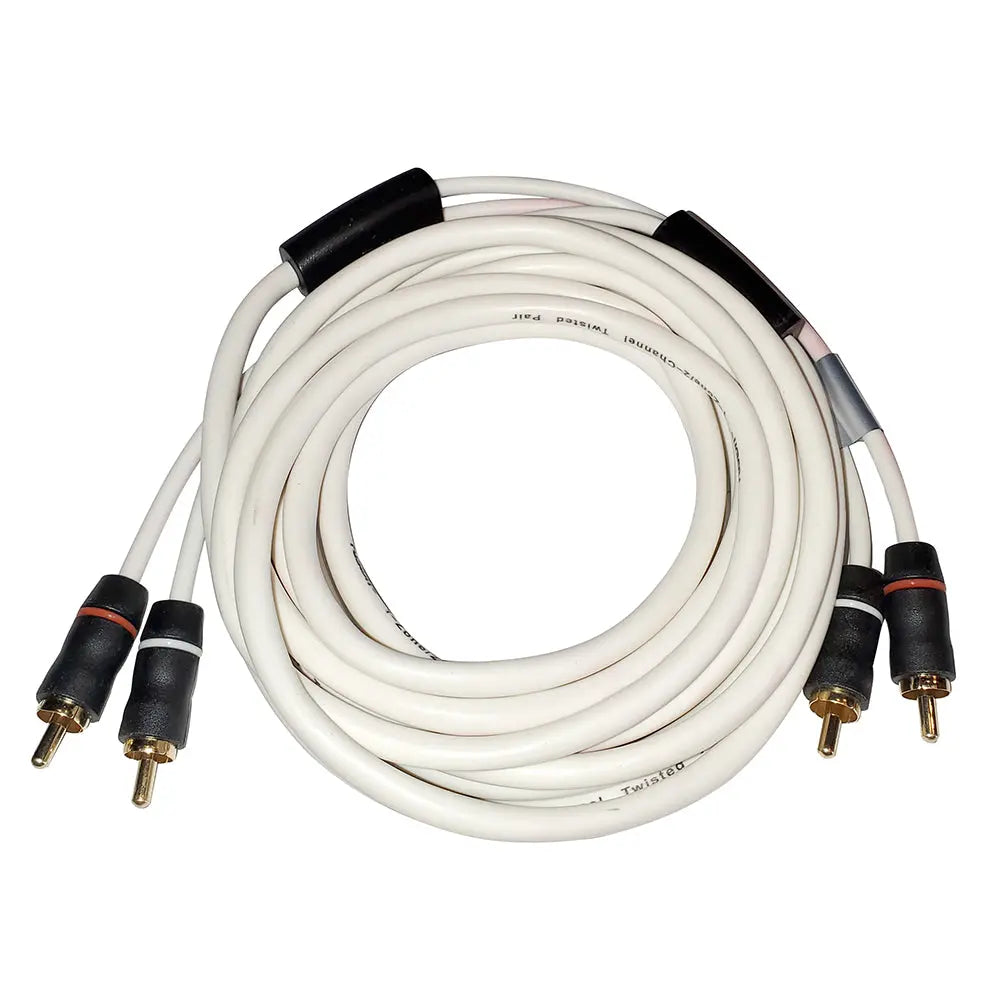 Fusion RCA Cable 2 Channel - 25 Feet for Marine Stereo Systems