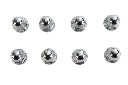Colony Chrome Cylinder Base Nut Kit for Harley Davidson FL & FX (1978-1984) by Colony