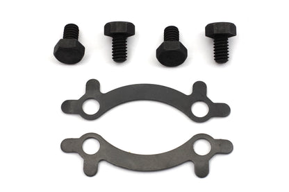 V-Twin Parkerized Air Cleaner Mount Screw and Lock Kit for Harley Davidson FL Models