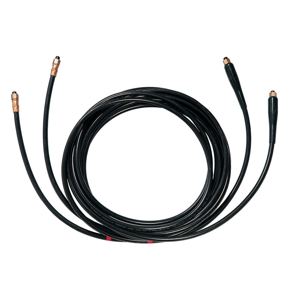 Uflex USA Hydraulic Hose Kit 6' Pair - High Pressure Flexible Hoses with ORFS Fittings