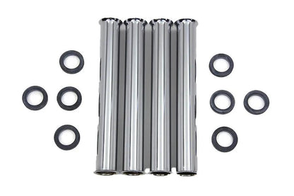 Colony Chrome Lower Pushrod Cover Kit for Harley Davidson XL Models by Colony