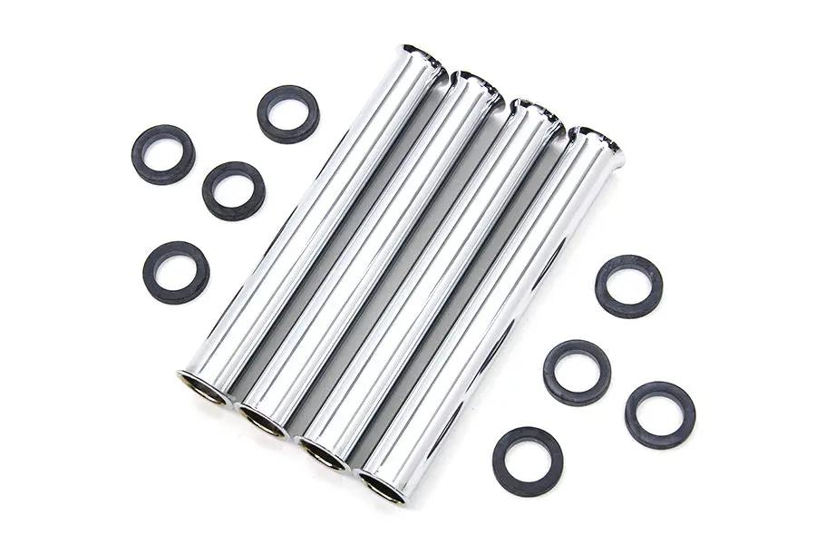 Colony Chrome Lower Pushrod Cover Kit for Harley Davidson XL Models by Colony