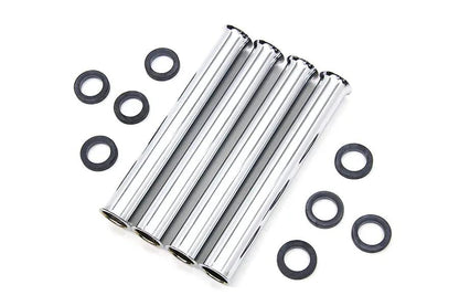 Colony Chrome Lower Pushrod Cover Kit for Harley Davidson XL Models by Colony