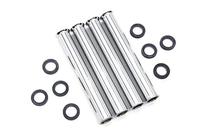 Colony Chrome Lower Pushrod Cover Kit for Harley Davidson XL Models by Colony