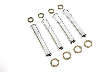 Colony Chrome Stock Pushrod Cover Kit for Harley Davidson FL (1948-1957) by Colony