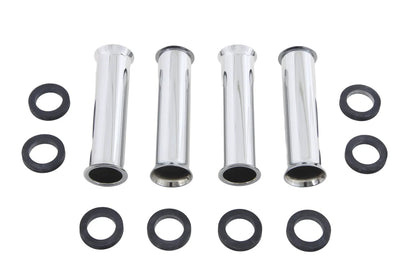 Colony Chrome Lower Pushrod Cover for Harley Davidson FL 1940-1947 by Colony