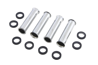 Colony Chrome Lower Pushrod Cover for Harley Davidson FL 1940-1947 by Colony