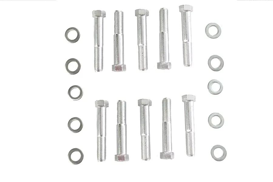 Colony Cadmium Stock Head Bolt for Harley Davidson FL Models by Colony