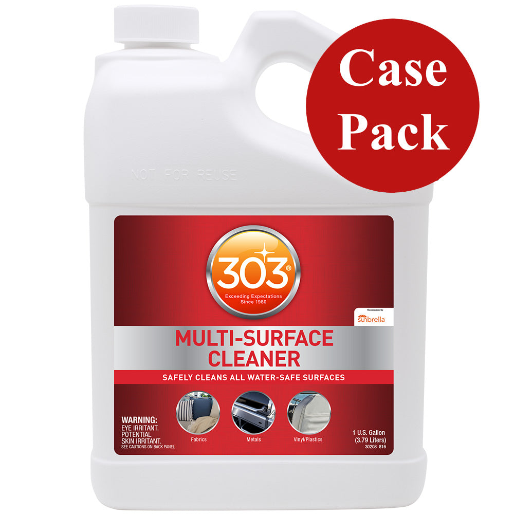 303 Multi-Surface Cleaner 1 Gallon - Case of 4 | All-Purpose Vehicle and RV Surface Cleaner