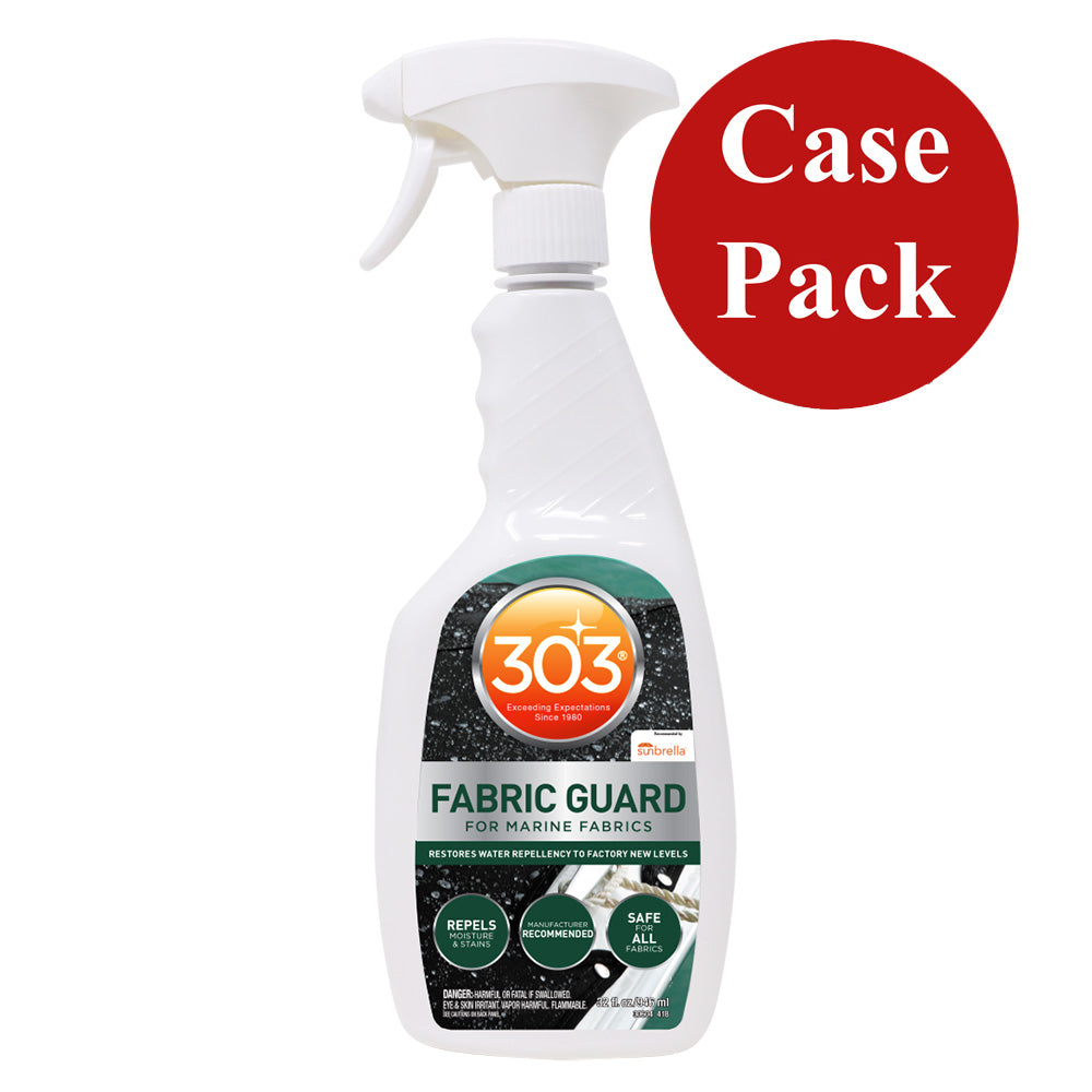 303 Marine Fabric Guard - 32oz Spray (Case of 6) for Water-Resistant Marine Fabrics