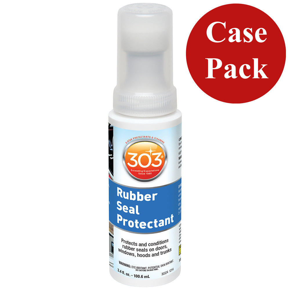 303 Rubber Seal Protectant - 3.4 oz, Case of 12 | Keeps Seals Flexible and Rejuvenates Old Seals