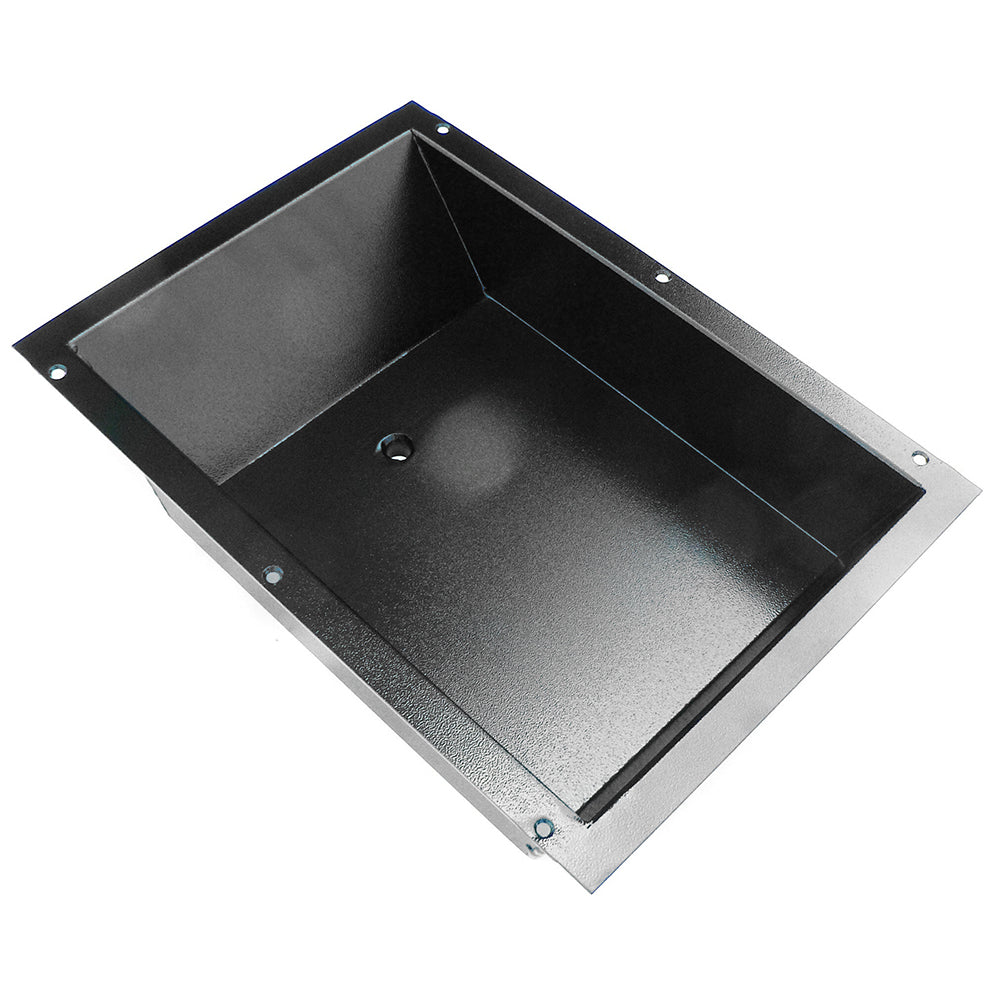 Rod Saver Flat Foot Recessed Tray for Minn Kota Foot Pedals - Durable Aluminum Design