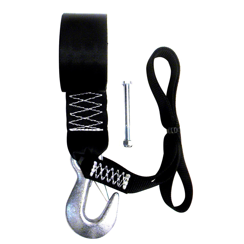 Rod Saver PWC Winch Strap Replacement with Soft Hook - 12 Feet