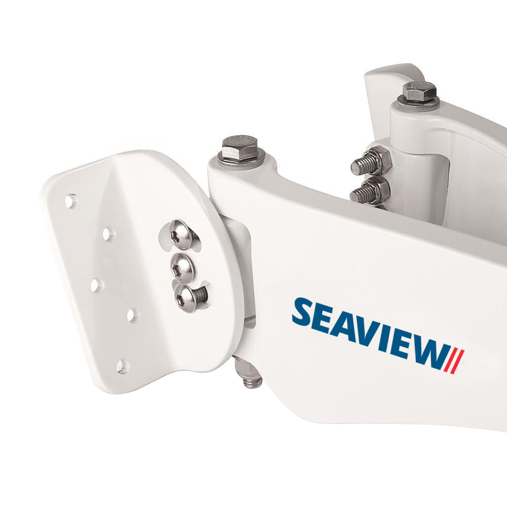 Seaview Mast Bracket with Flybridge Adapter Kit for 18-Inch Radar Masts