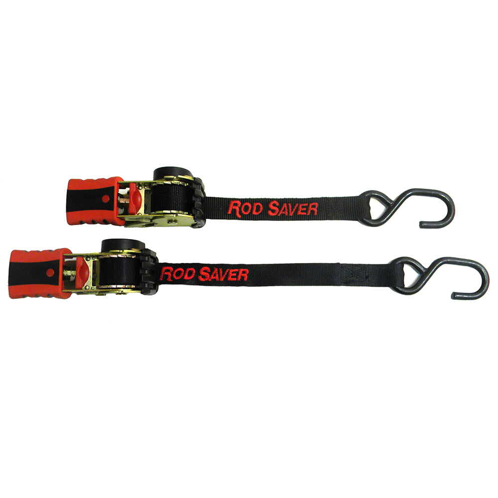 Rod Saver Mini Retractable Tie Down Pair – 50-Inch Adjustable Security Straps with 1,500 lb Capacity