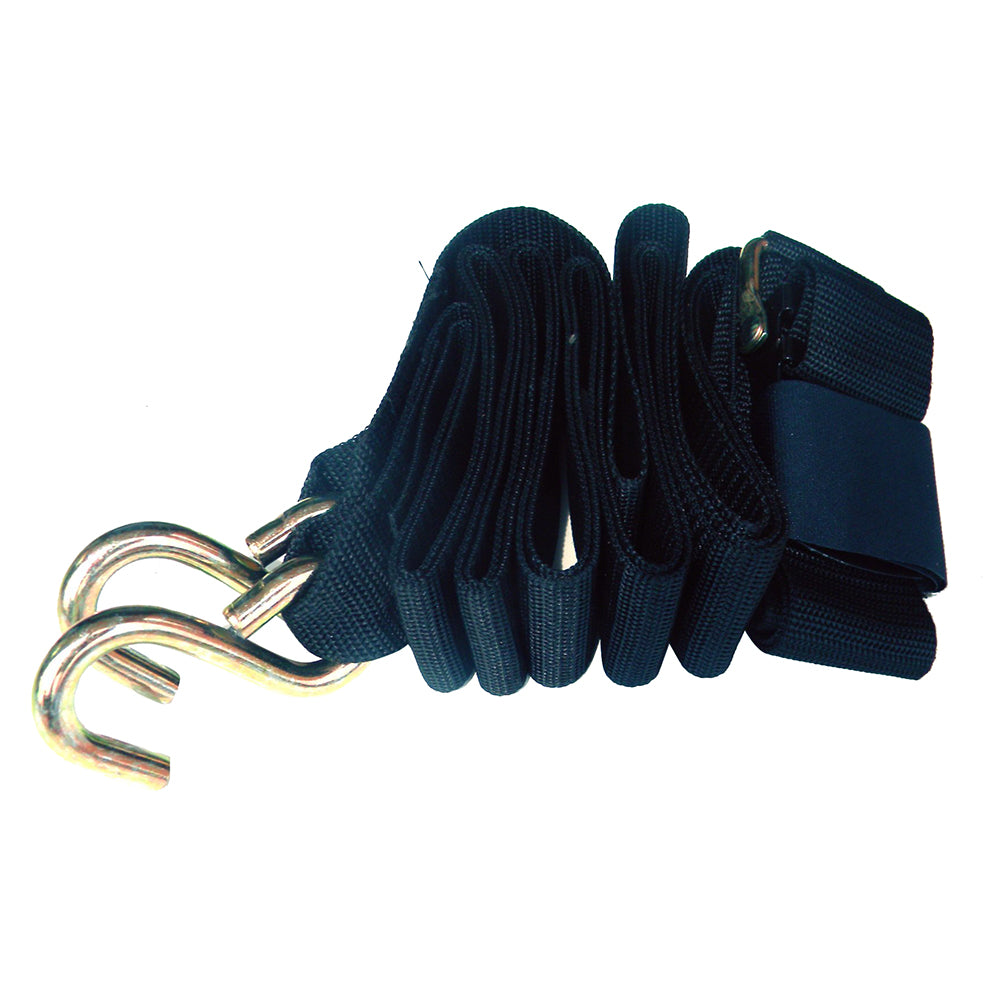 Rod Saver Quick Release Gunwale Tie-Down 2" x 16' for Secure Boat Transportation