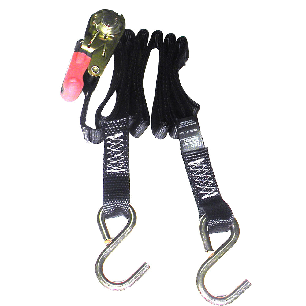 Rod Saver Ratchet Gunwale Tie-Down 1" x 16' for Small Boats