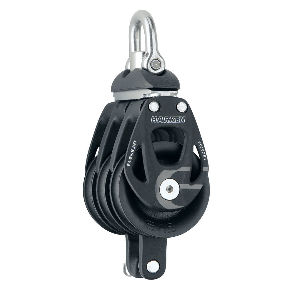 Harken 45mm Triple Element Block with Swivel and Becket - Part No. 6241