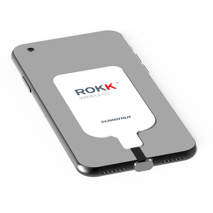 Scanstrut ROKK Wireless Phone Receiver Patch - Micro USB for Universal Wireless Charging