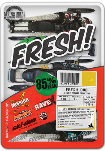 Ravex Films Fresh Snowmobiling Video DVD - High-Quality Snowmobile Adventure Film